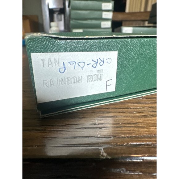 Sheilas Inc. 1997 Rainbow Row Charleston SC Wooden Handcrafted Collectible Tan - Picture 4 of 4